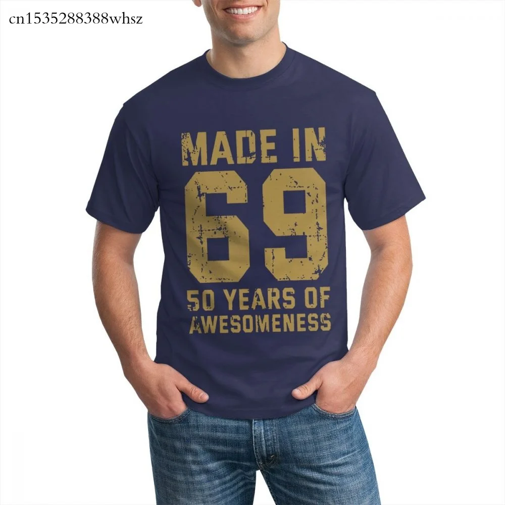 

Great Black Man Made In '69,' 50 graphic t shirt for men 2020