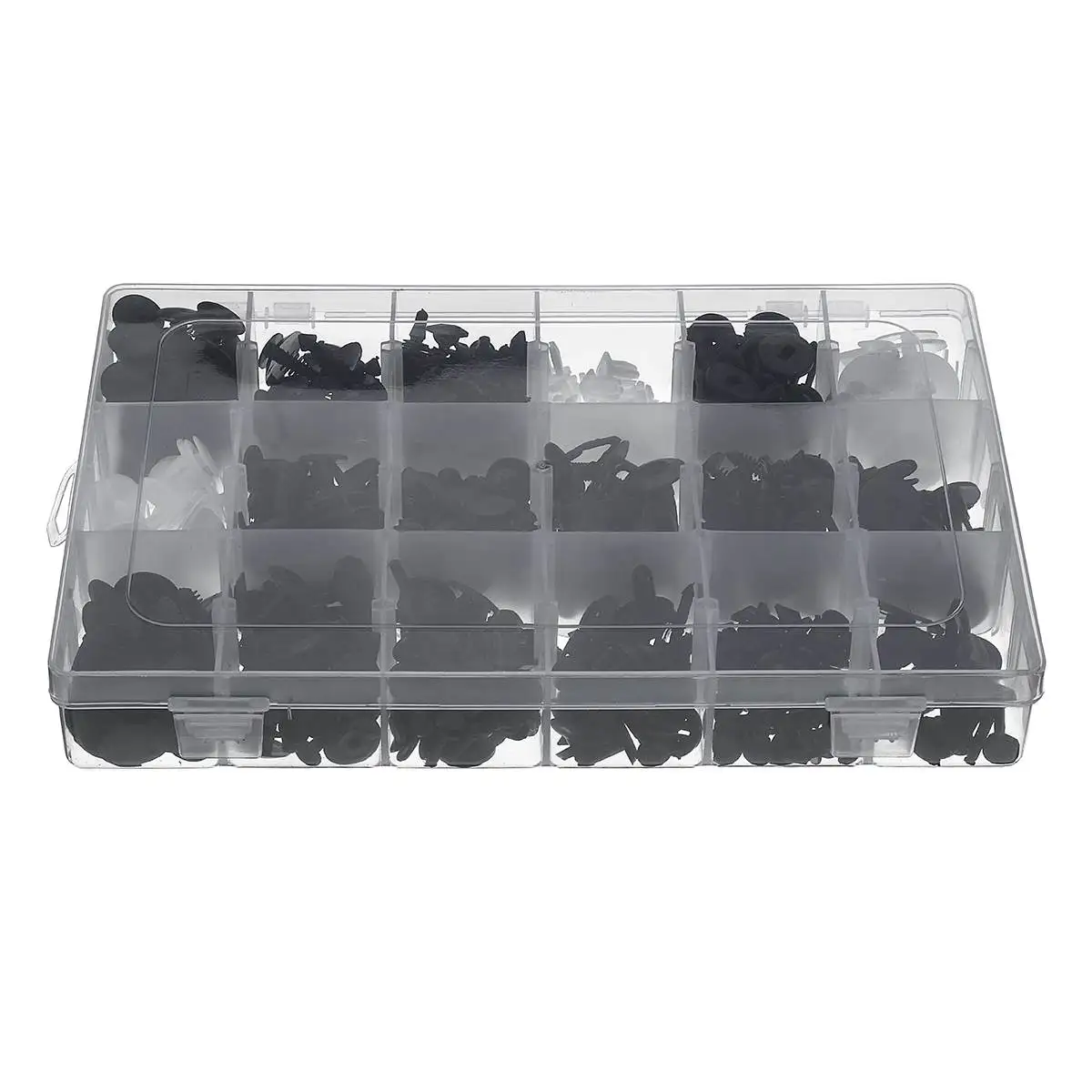 480 Pcs Rivets Retainer Clip Trim Panel Bumper Fasteners with Tools For Ford for Honda for Toyota for Mazda for Subaru