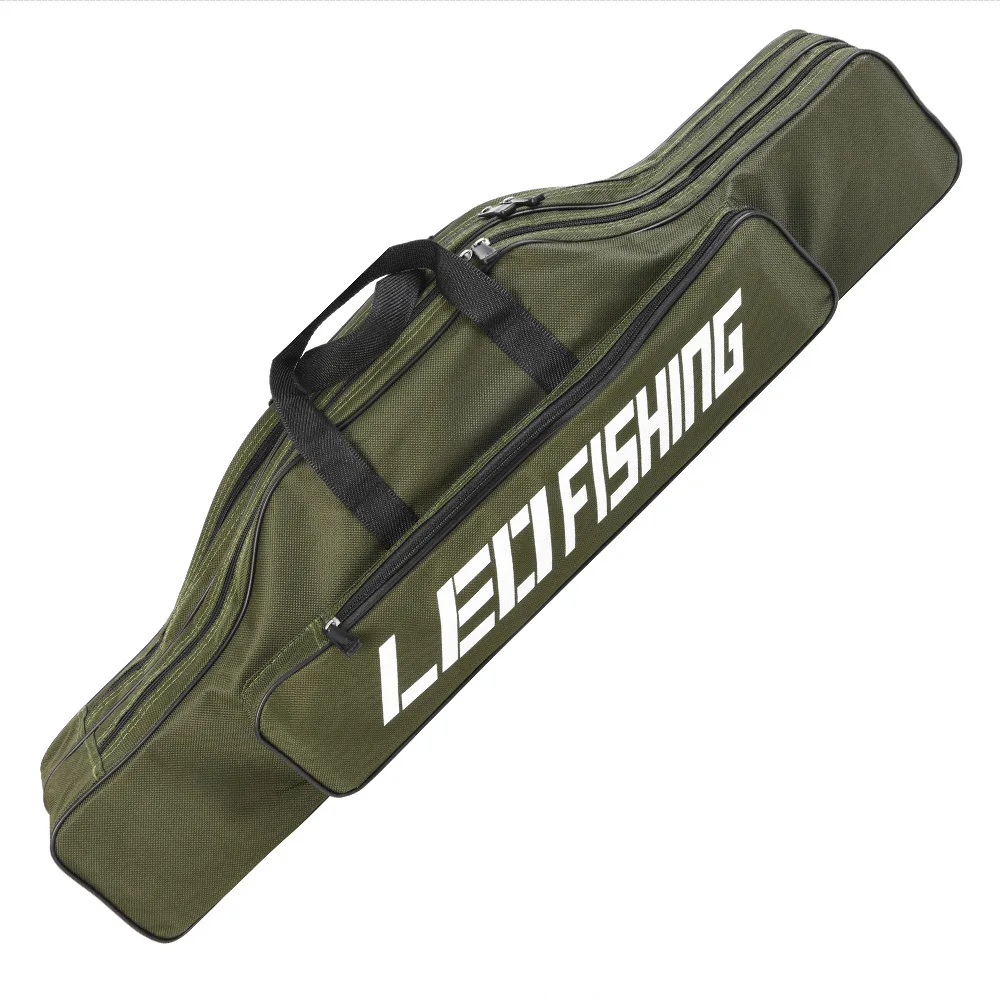 26172 Leo/le ou [двухслойная пузатая Рыболовная Сумка 80 см] удочка для морской рыбалки снаряжение мягкая сумка для удочки