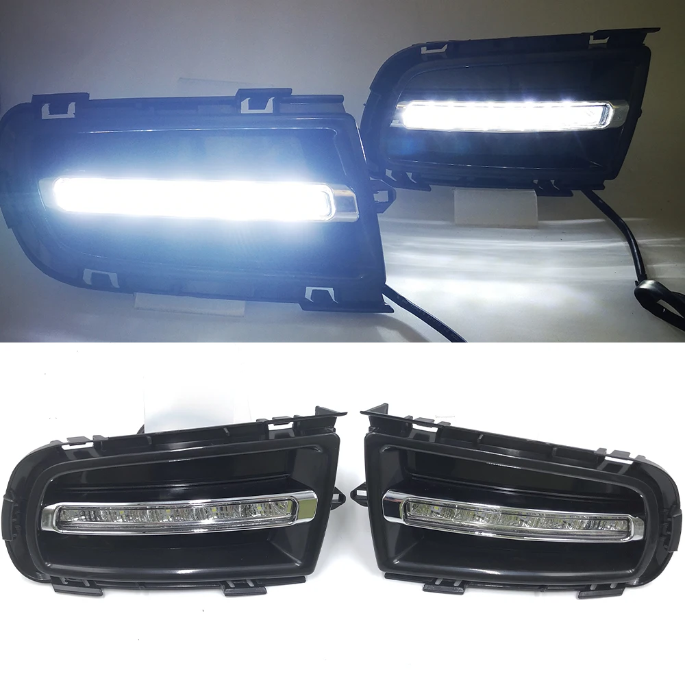 1 пара автомобильных мигающих дневных ходовых огней для Mazda 6 Mazda6 2005 2006 2007 2008 2009