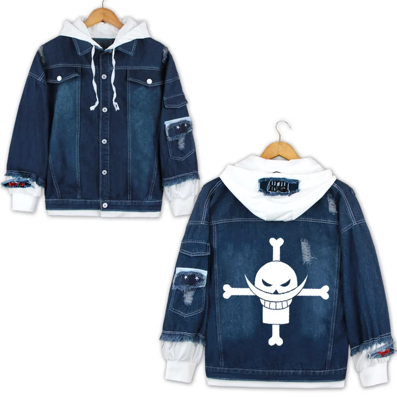 Аниме Denime куртка одна деталь Луффи туз Trafalgar Law Косплей костюмы толстовки Мужская весенняя куртка Осенняя Толстовка пальто