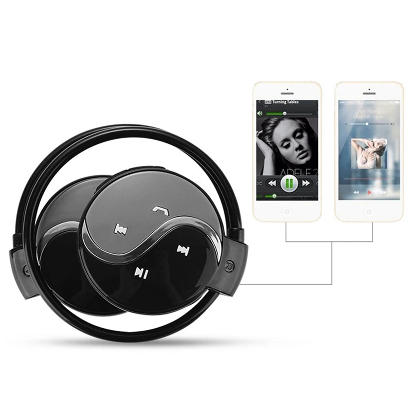Мини 603 беспроводные Bluetooth наушники спортивные стерео наушники fm-радио Mp3 музыкальный плеер слот для карт Micro-Tf с микрофоном