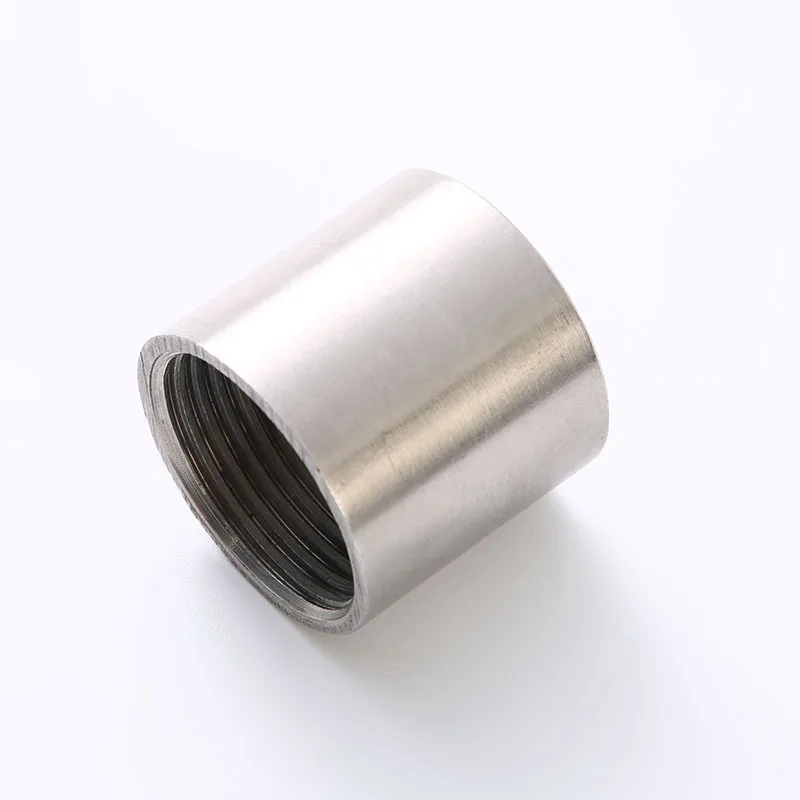 Hose Pipe Fitting Pipe Fitting Water Pipe Fitting Polished 1/4''-2'' BSP Female Thread 304 Stainless Steel Fitting SS304 Equal Coupling Straight Water Pipe Joint Connector