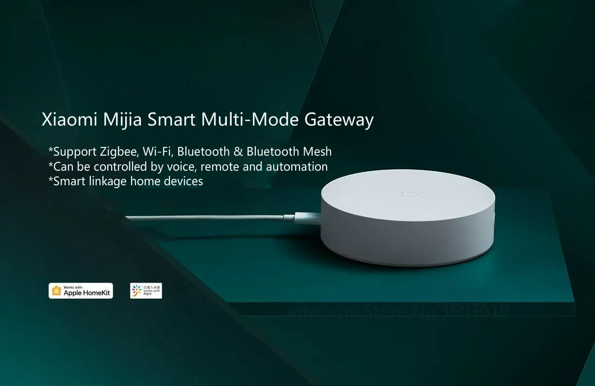 Xiaomi Mijia умный мультирежимный шлюз управляется светодиодом голосовой дистанционной автоматизацией Интеллектуальная связь домашние устройства дистанционное управление Xiomi