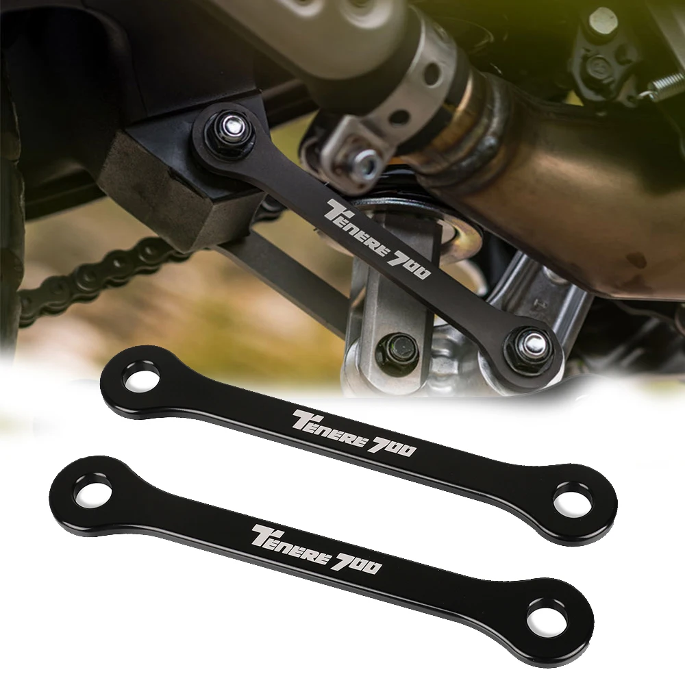 Linkage Lowering Link Extended Lower Kit 7075-T6 Billet Aluminum FOR YAMAHA Tenere XTZ690 XTZ700 TENERE T7 2019-2021 | Автомобили и