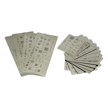 

18pcs/lot apple mobile BGA Reballing Stencil dedicate kit iPhone 4 4s 5 5s 5c 6 6Plus 6S SE 7 7Plus 8 8Plus X XS XR XS MAX