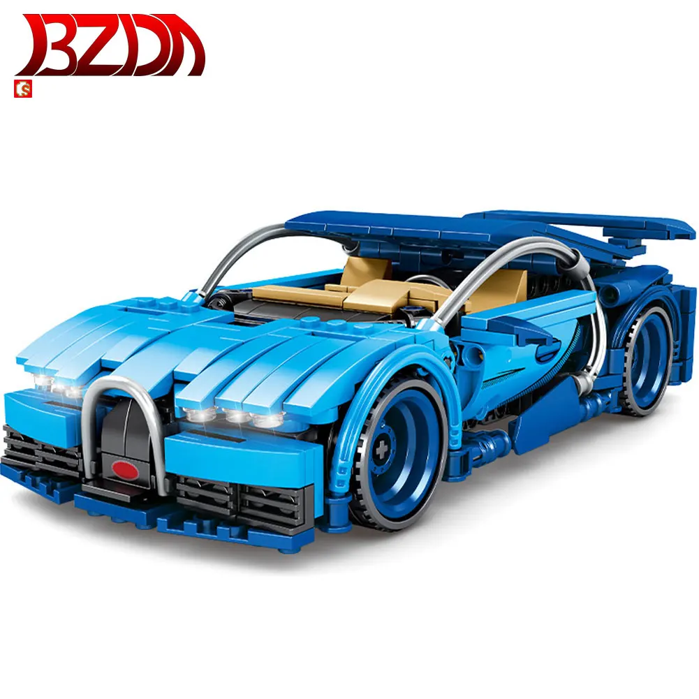 BZDA City Techinque спортивные строительные блоки для автомобилей Bugatti спортивный