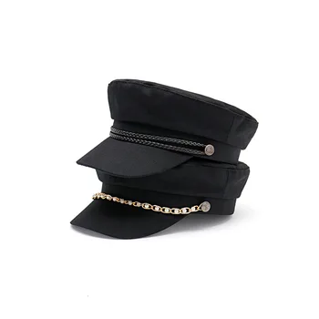 

Adult Small Head Canvas Student Hat Women Flat Army Cap Big Head Bone Man Plus Size Navy Hat 55-56cm 57-58cm 59-60cm 61-62cm