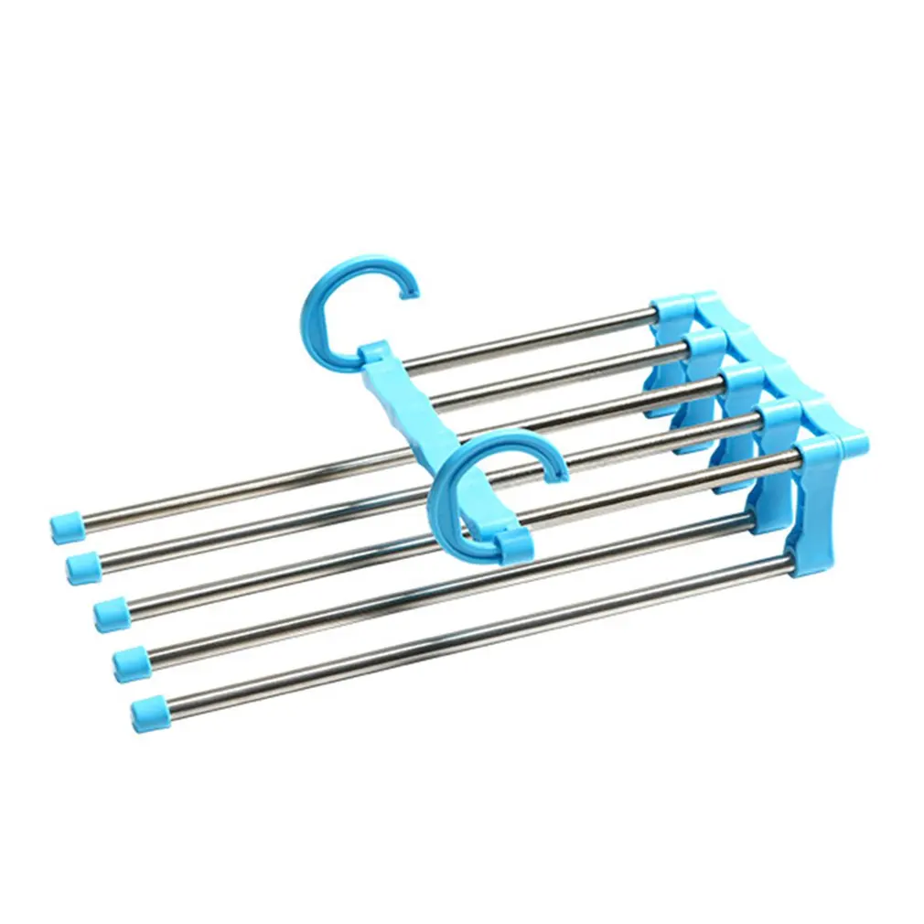 

Magic Folding Frame Multi-Functional Multilayer Pants Rack Household Hanger Pants Clothes Storage Rack