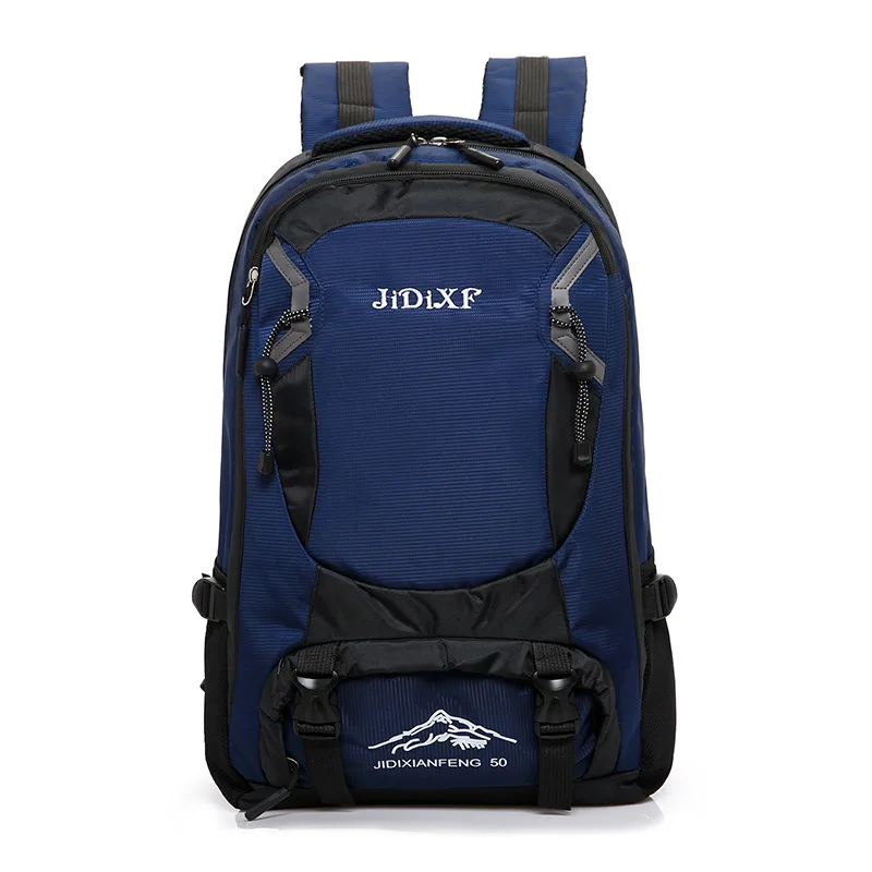 Mowah Водонепроницаемый женский рюкзак большой емкости дорожный Рюкзак Повседневная альпинистская сумка модный мужской рюкзак BIX123 PM49 - Цвет: Dark Blue