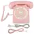 Винтажный Телефон High Definition Call Quality Проводной Телефон для Домашнего Офиса Розовый Европейский telefono Стационарный Настольный Телефон