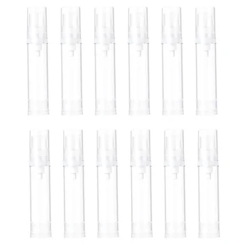 

12PCS Press Vacuum Sub Bottle Portable Empty Travel Bottle Skin Care Cosmetic Storage Container for Travel Dorm