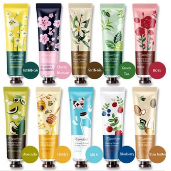

Plant Essence Hand Cream Moisturizing Exfoliating Anti-dry Smooth Fine Lines Brighten Skin Color Winter Skin Care Product