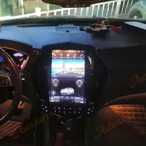 Image 3 - Für Cadillac SRX 2008 + Android 10,0 Tesla Radio Vertikale Stil Auto GPS Navigation Steuergerät Multimedia Player Radio Band Recorder