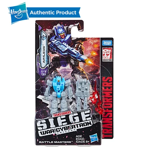 Hasbro Трансформеры игрушки поколения войны для Cybertron Siege Micromaster WFC-S18 Soundwave Spy Patrol 2-pack фигурка - Цвет: BLOWPIPE