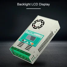 MPPT-60A безопасный и надежный Солнечный контроллер заряда и разряда 12/24/36/48V авто-Макс DC190V Вход блок управления установкой на солнечной батарее с вентилятором