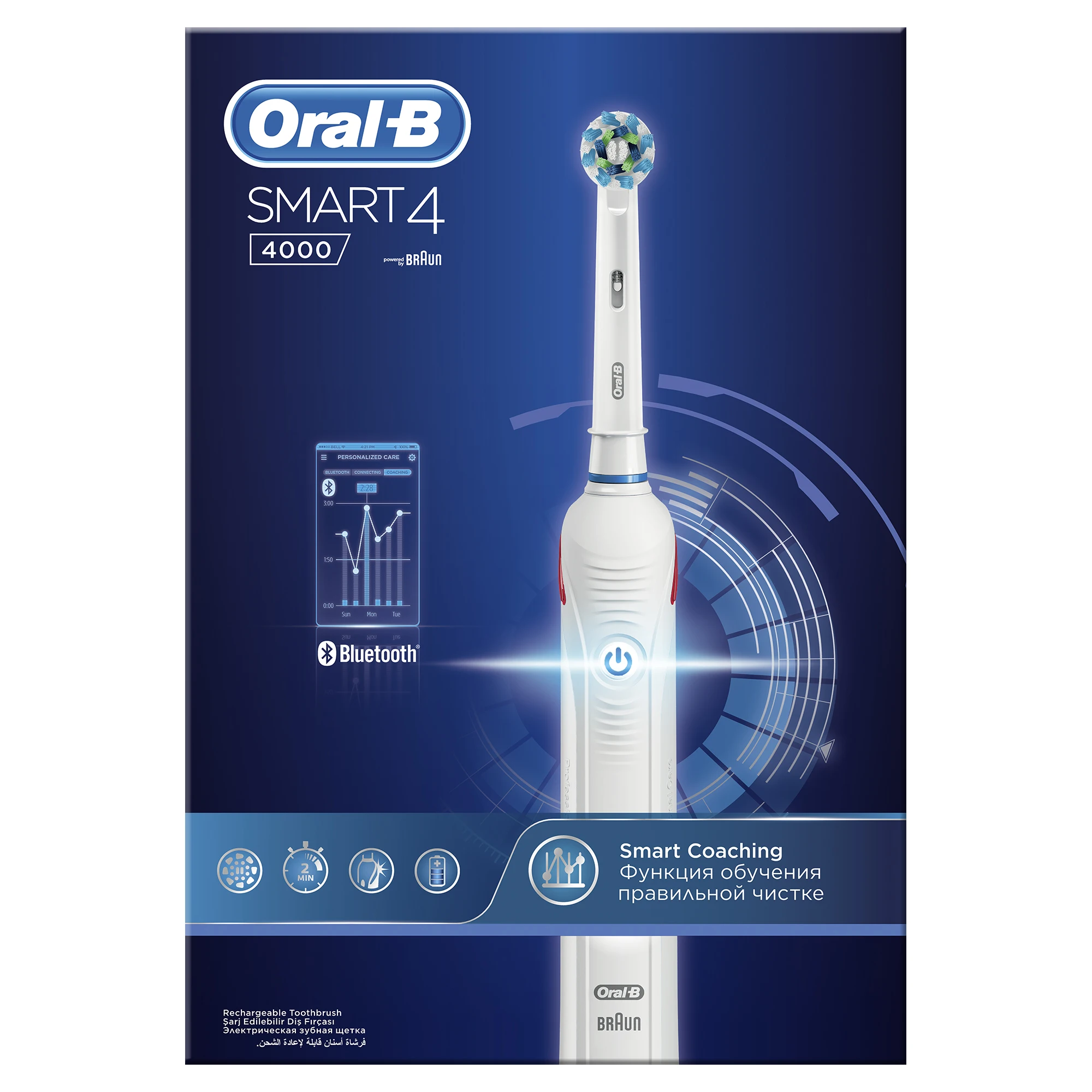 Электрическая зубная щетка Oral B Smart 4|Электрические зубные щетки| |