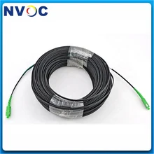 SM, 1 ядро, 100 м Крытый FTTH волоконно-оптический кабель SC/APC патч-корд, SM Simplex G657A1, LSZH, GJXH SCAPC капельный кабель патч-корд