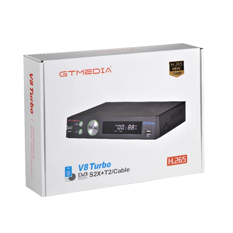 

GTMEDIA V8 Turbo DVB-S/S2/S2X+DVB-T/T2/Cable/J.83B Support CA card slot and multi-room GTMEDIA V8 Turbo