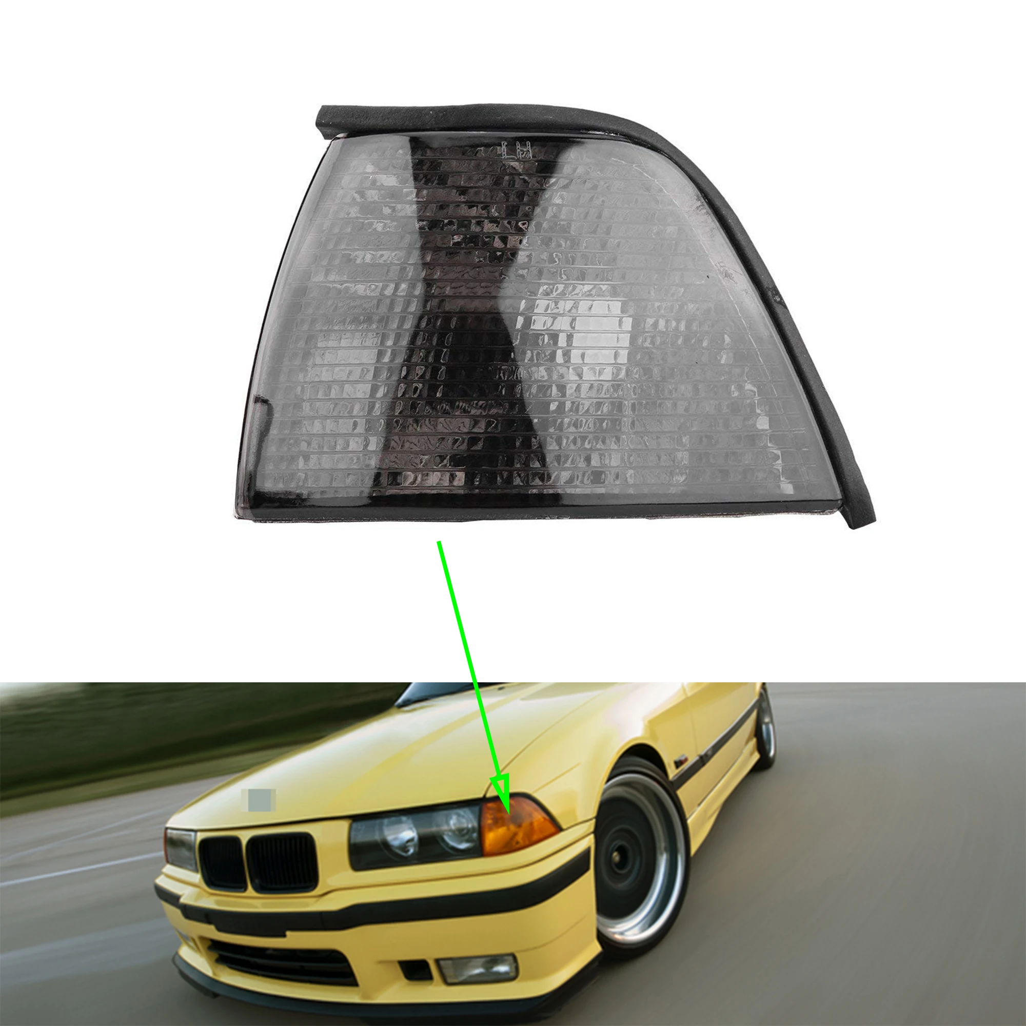 Автомобильный угловой светильник s для BMW E36 3 серии 4DR 1996-1998 парковочные лампы