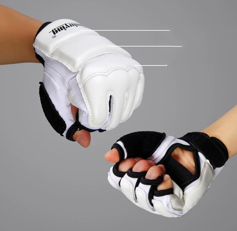 Boxing Half Fingers Adults Boxing GlovesKids Sandbag Training  Gloves SandaKarateMuay Thai Fitness Taekwondo Protector (5)