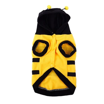 

Dress up Costume Bumblebee Bee Doogie Dog Coat Clothes Pet Apparel M