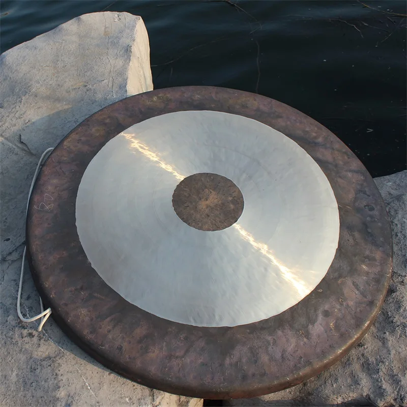 Arborea 18inch/45cm Chau Gong Chinese Gong with Hammer for Yoga and Healing