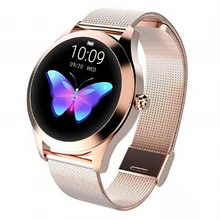 KW10 IP68 Водонепроницаемый Смарт-часы Для женщин очаровательный браслет монитор сердечного ритма Sleep Monitor Смарт-часы с мониторингом подключения на базе IOS и Android