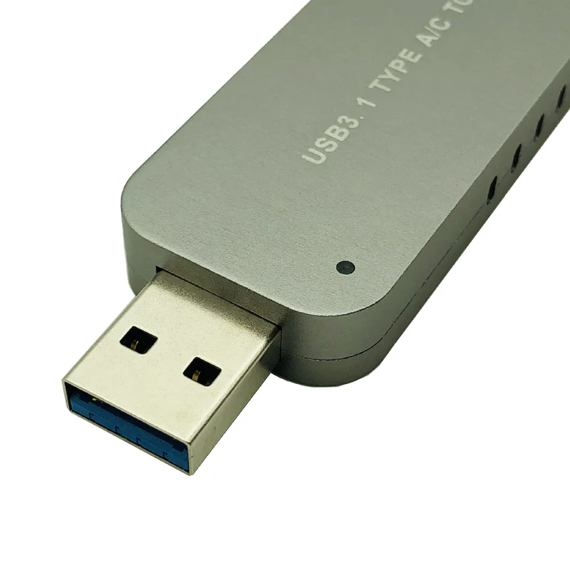 M2 SSD чехол/корпус/коробка M.2 PCI-E NVME к USB3.1 TYPE-A TYPE-C корпус SSD жесткий диск Box адаптер чехол для 2242/2260/2280 SSD