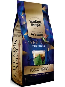 

Living coffee "cafe noir premium", ground, 200 gr