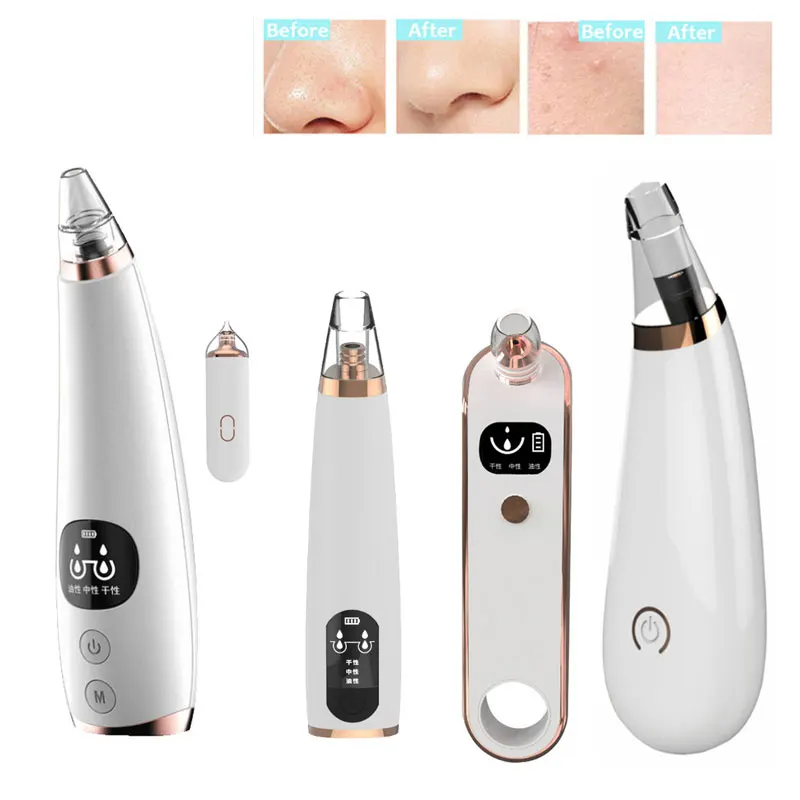 

Electric Blackhead Equipment Acne Pore Cleaner Facial Pore Acne Black Points Removal Convenient Diamond Beauty Clean Skin Tool