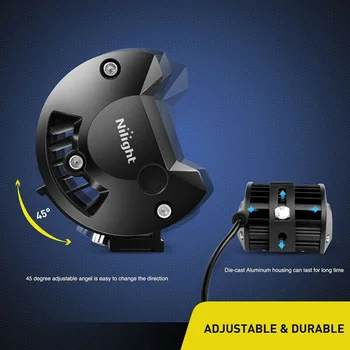 

1Pair 5-Inch 72W LED Work Light Bar Driving Spotlight Truck Off-Road Boat New And High Quality