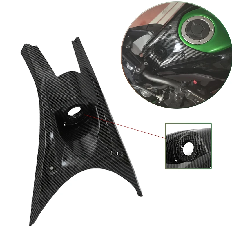 

For Kawasaki Z800 z 800 2013 2014 2015 2016 Ignition Key Case Cover Panel Fairing Cowl Carbon Fiber ABS