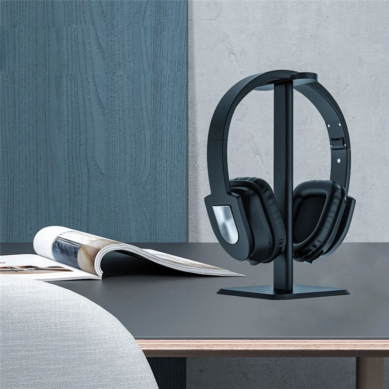 Universal Aluminum Headphone Holder Earphone Hanger Headset Desk Stand Shelf Bracket