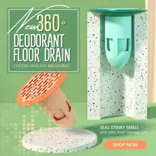 

New 360° Deodorant Floor Drain Bath Shower Floor Strainer Cover Plug Trap Siphon Sink Kitchen Bathroom Water Drain-Filter
