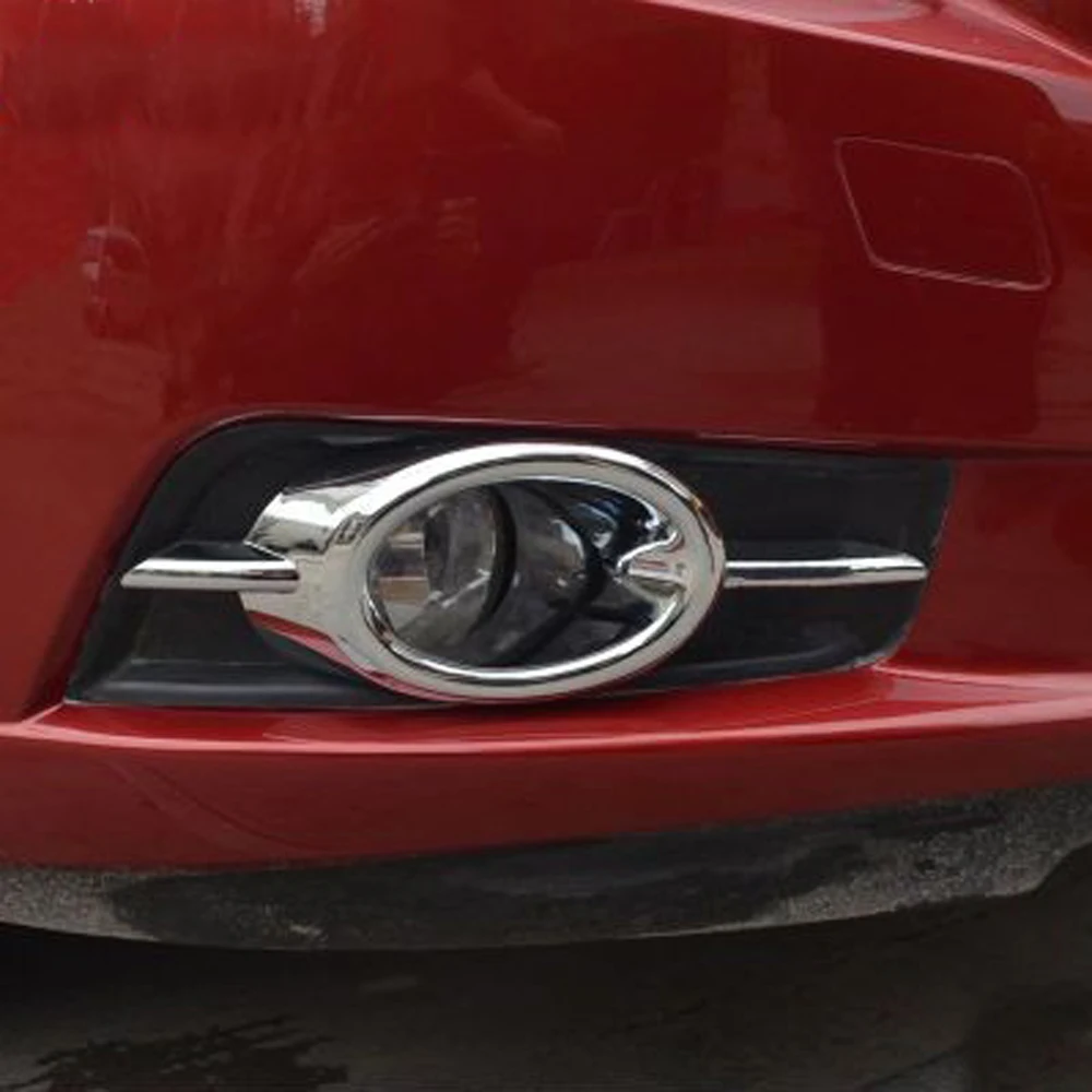 ABS Хром Передняя противотуманная фара крышка/противотуманный светильник рамка