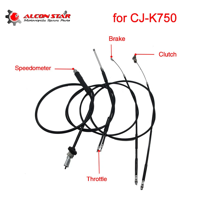 Alconstar CJ K750 трос сцепления мотоцикла в стиле ретро тормозной дроссельной заслонки