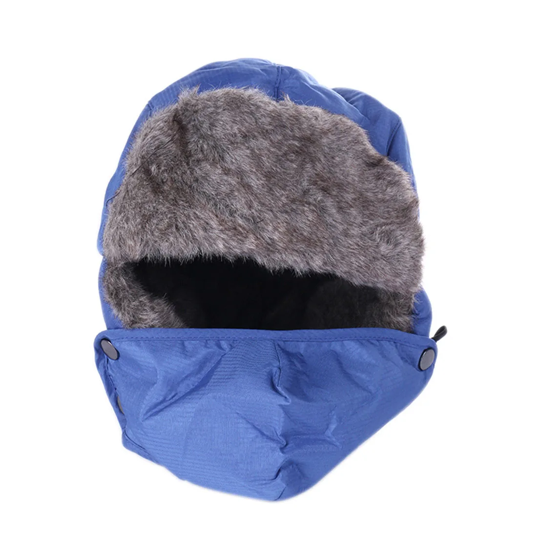 Ski Hat Snow Cap Earflap Russian Women Men Faux Fur Warm Portable Winter Cossack Cap