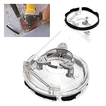 

Dust Shroud Kit Dry Grinding Dust Collector Cover for Angle Hand Grinder Woodworking Electronic Tools Universal Dust Shroud