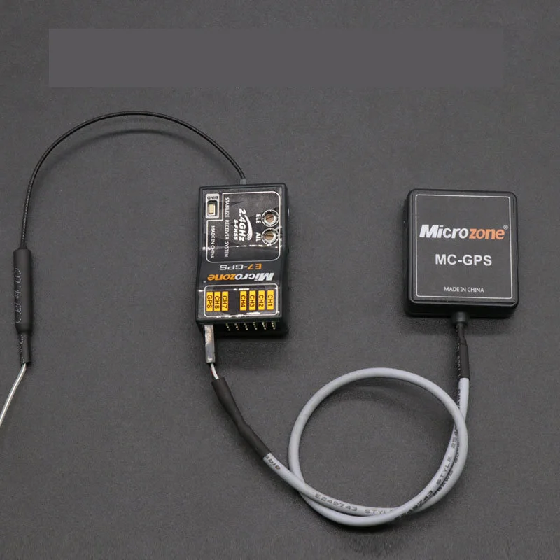 MicroZone MC E7S E7V 2,4G 7CH контроллер передатчик с E7 приемник mc-gps радиосистема для SU27 радиоуправляемый самолет, Квадрокоптер Multirotor