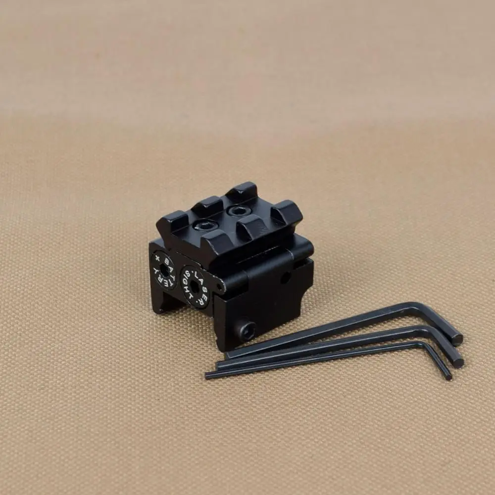 Tactical Mini Adjustable Compact Red Dot Laser Sight For Glock 1911 Pistol Rifle Hunting Laser Sight Fit 20mm Picatinny Rail-1