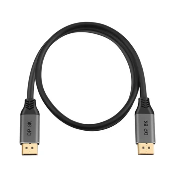 

DP Cable Copper Cord Ultra HD 8K 4K Displayport Adapter Cable High Speed 32.4Gbps Converter for PS4 HDTV Projectors 1M