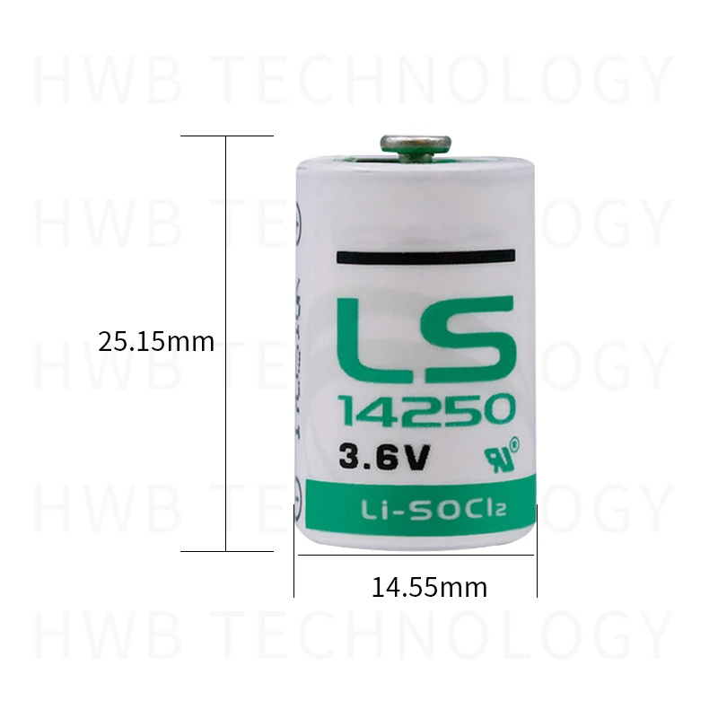 10 упаковок новый оригинальный Saft LS14250 1/2AA 3 6 V PLC промышленное автоматическое