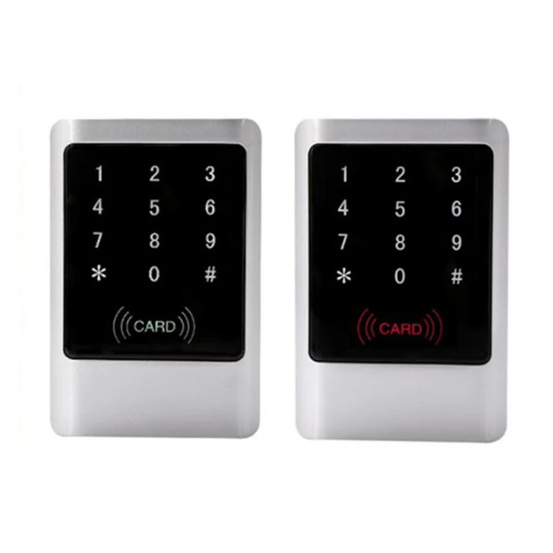 DWE CC RF EM 125 кГц wiegand 26 сенсорная клавиатура rfid считыватель MF 13,56 МГц считыватель карт контроля доступа