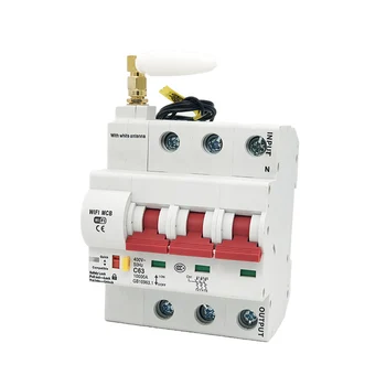 

3P Smart Circuit Breaker Wifi Smart Switch Large Heavy Current 63A App Control otica Home Automati