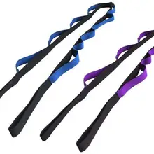 Горячая Мода Йога ремень упражнения полосы мульти-петли стрейч ремень для пилатеса танец для повышения гибкости