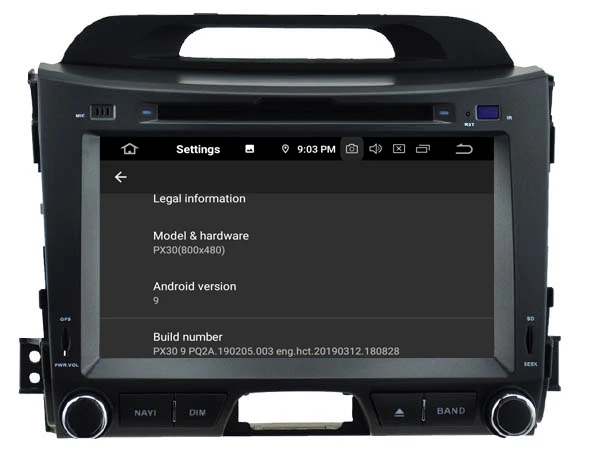 Perfect RUISO 4g+64g 8-Core Car DVD Player Android 9.0 for KIA SPORTAGE R2011 car multimedia auto stereo 1080P gps wifi dvr dab obd ips 3