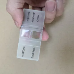 Placa de contagem de células circulares, excluindo sobreposição do sangue, equipamento de fantasia biológica deslizante