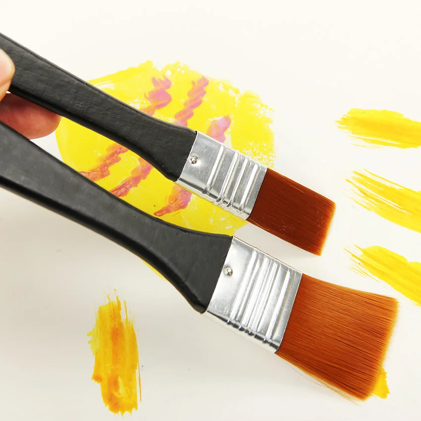 7-Styles-Watercolor-Oil-Art-Paint-Brush-Nylon-Hair-Painting-Art-Brush-Easy-To-Clean-Wooden (2)