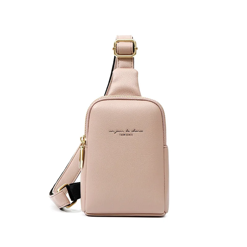 women bag 2020 new PU Flap Fashion Zipper Solid Shoulder Bags chest bag Euro-America style luxury designer bags phone bag